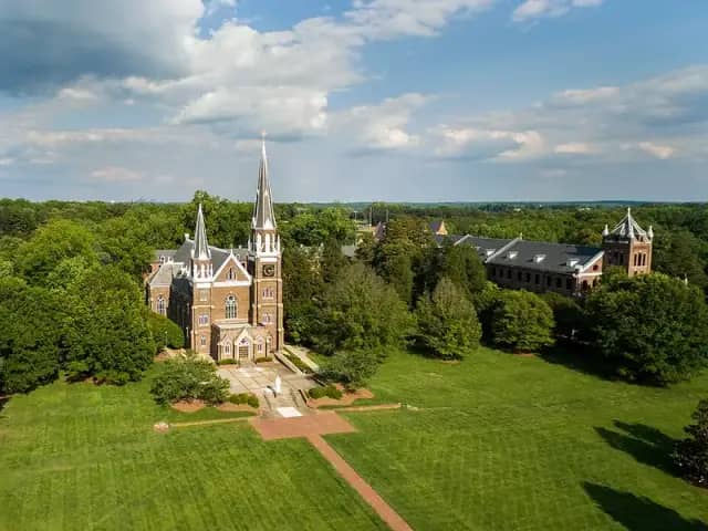 Belmont Abbey College campus
