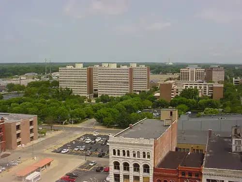 Indiana State University campus