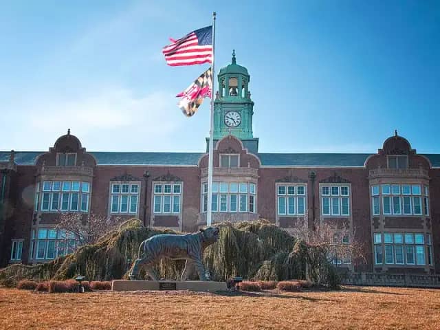 Towson University campus